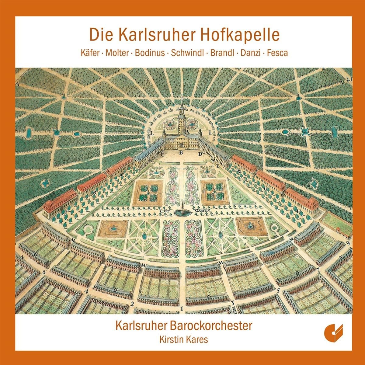 Musik am Hofe zu Carlsruhe – CD Cover
